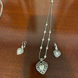 Brighton necklace and earrings